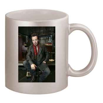 Bruce Springsteen 11oz Metallic Silver Mug