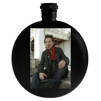 Bruce Springsteen Round Flask