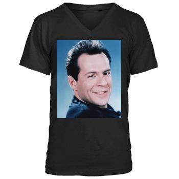 Bruce Willis Men's V-Neck T-Shirt