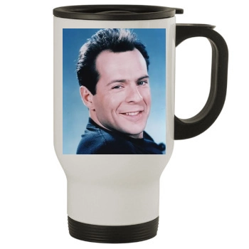 Bruce Willis Stainless Steel Travel Mug