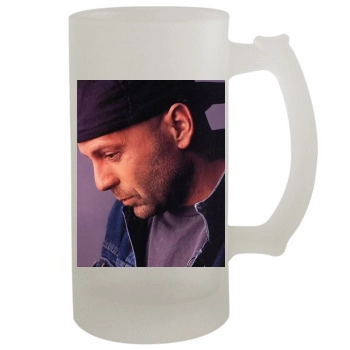 Bruce Willis 16oz Frosted Beer Stein