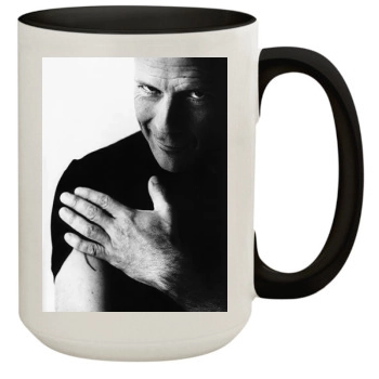 Bruce Willis 15oz Colored Inner & Handle Mug