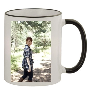 Bryce Dallas Howard 11oz Colored Rim & Handle Mug