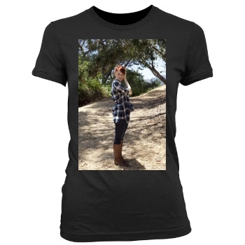 Bryce Dallas Howard Women's Junior Cut Crewneck T-Shirt