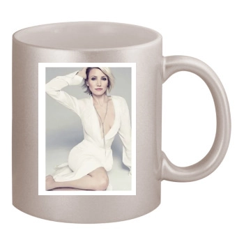 Cameron Diaz 11oz Metallic Silver Mug