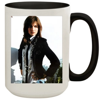 Camilla Belle 15oz Colored Inner & Handle Mug