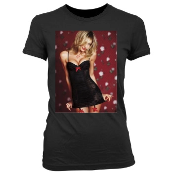 Candice Swanepoel Women's Junior Cut Crewneck T-Shirt