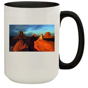 Candice Swanepoel 15oz Colored Inner & Handle Mug