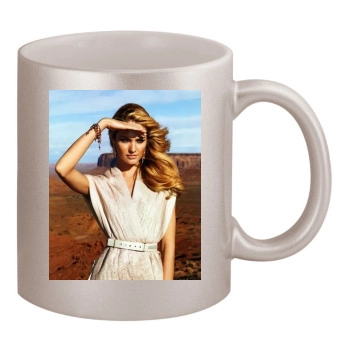 Candice Swanepoel 11oz Metallic Silver Mug