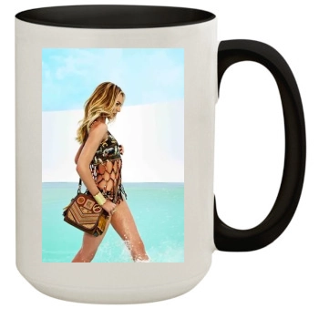 Candice Swanepoel 15oz Colored Inner & Handle Mug