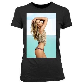 Candice Swanepoel Women's Junior Cut Crewneck T-Shirt