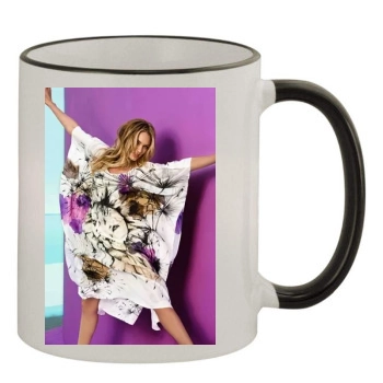 Candice Swanepoel 11oz Colored Rim & Handle Mug