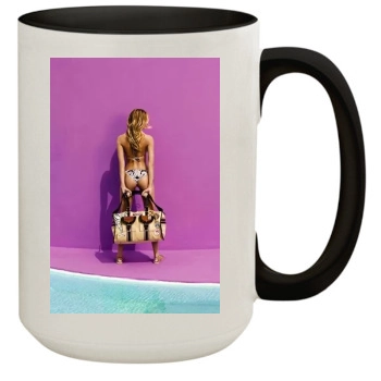 Candice Swanepoel 15oz Colored Inner & Handle Mug