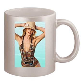 Candice Swanepoel 11oz Metallic Silver Mug