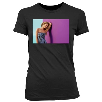 Candice Swanepoel Women's Junior Cut Crewneck T-Shirt