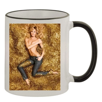 Candice Swanepoel 11oz Colored Rim & Handle Mug