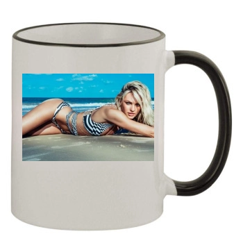 Candice Swanepoel 11oz Colored Rim & Handle Mug