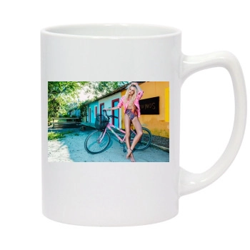 Candice Swanepoel 14oz White Statesman Mug