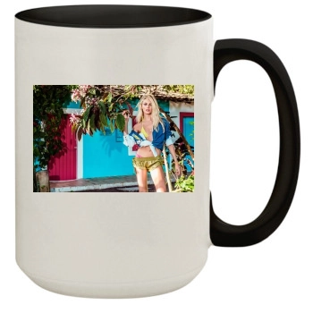 Candice Swanepoel 15oz Colored Inner & Handle Mug