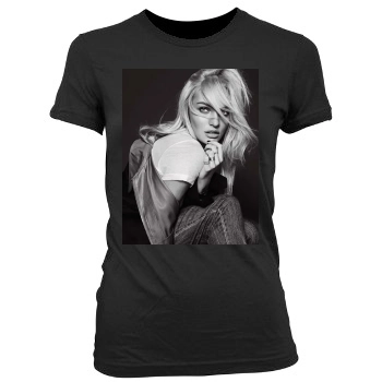 Candice Swanepoel Women's Junior Cut Crewneck T-Shirt