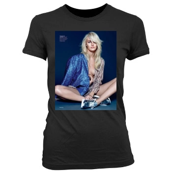 Candice Swanepoel Women's Junior Cut Crewneck T-Shirt