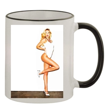 Candice Swanepoel 11oz Colored Rim & Handle Mug