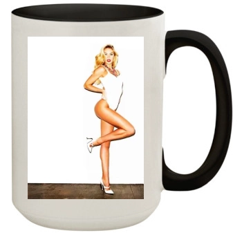 Candice Swanepoel 15oz Colored Inner & Handle Mug