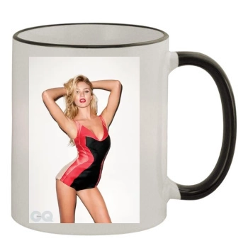 Candice Swanepoel 11oz Colored Rim & Handle Mug