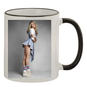 Candice Swanepoel 11oz Colored Rim & Handle Mug