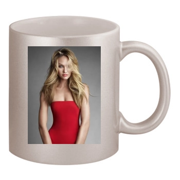 Candice Swanepoel 11oz Metallic Silver Mug