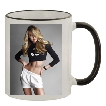 Candice Swanepoel 11oz Colored Rim & Handle Mug