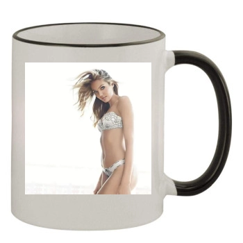 Candice Swanepoel 11oz Colored Rim & Handle Mug