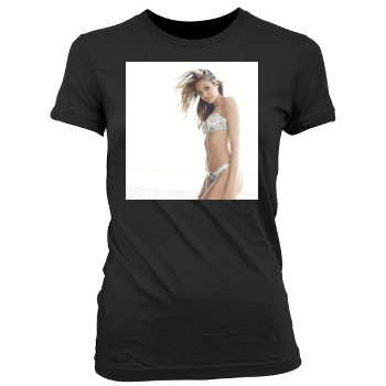 Candice Swanepoel Women's Junior Cut Crewneck T-Shirt