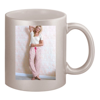 Candice Swanepoel 11oz Metallic Silver Mug