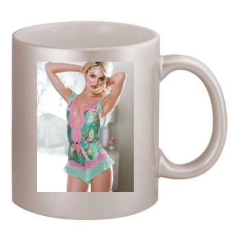 Candice Swanepoel 11oz Metallic Silver Mug