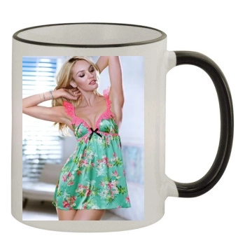 Candice Swanepoel 11oz Colored Rim & Handle Mug