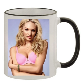 Candice Swanepoel 11oz Colored Rim & Handle Mug