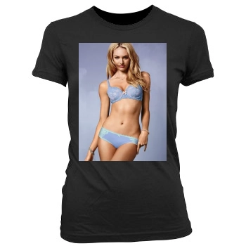 Candice Swanepoel Women's Junior Cut Crewneck T-Shirt