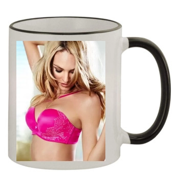 Candice Swanepoel 11oz Colored Rim & Handle Mug