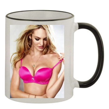 Candice Swanepoel 11oz Colored Rim & Handle Mug