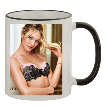 Candice Swanepoel 11oz Colored Rim & Handle Mug