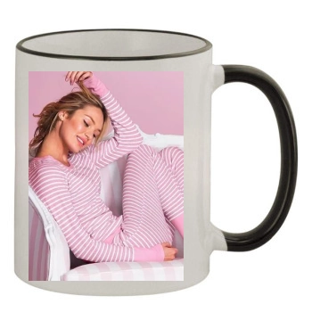 Candice Swanepoel 11oz Colored Rim & Handle Mug