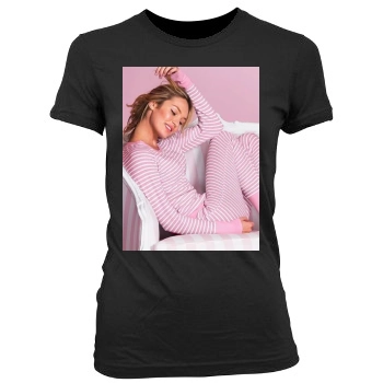 Candice Swanepoel Women's Junior Cut Crewneck T-Shirt