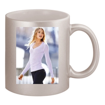 Candice Swanepoel 11oz Metallic Silver Mug