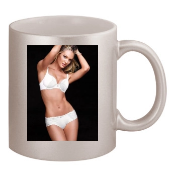 Candice Swanepoel 11oz Metallic Silver Mug