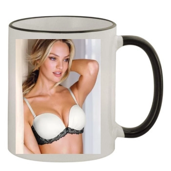 Candice Swanepoel 11oz Colored Rim & Handle Mug