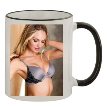 Candice Swanepoel 11oz Colored Rim & Handle Mug