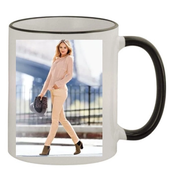 Candice Swanepoel 11oz Colored Rim & Handle Mug