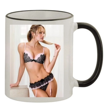 Candice Swanepoel 11oz Colored Rim & Handle Mug