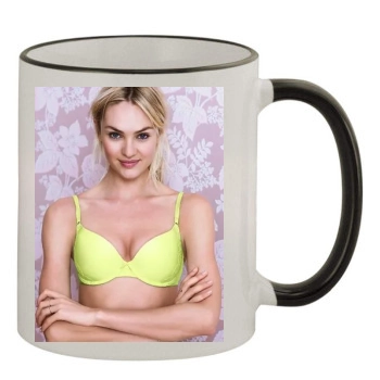 Candice Swanepoel 11oz Colored Rim & Handle Mug